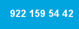 922 159 54 42 922 159 54 42